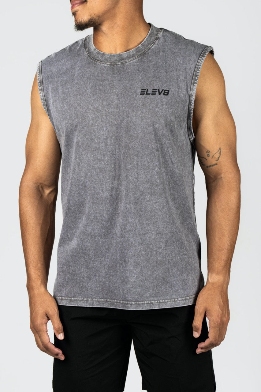 Elev8 Virtue Training Tank Gray — mens workout tank South Africa