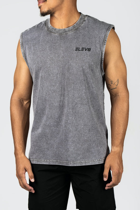 Elev8 Virtue Training Tank Gray — mens workout tank South Africa
